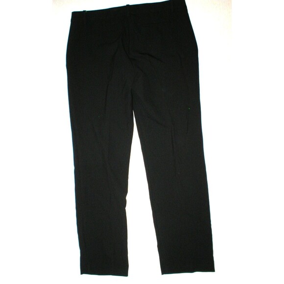 New NWT Womens Designer Trina Turk Black Pants Slacks 12 Aubree Office USA Work - Picture 5 of 6